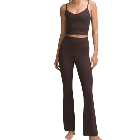 Lululemon Groove Nulu Super-High-Rise Flared Pant *Espresso - Picture 9 of 11